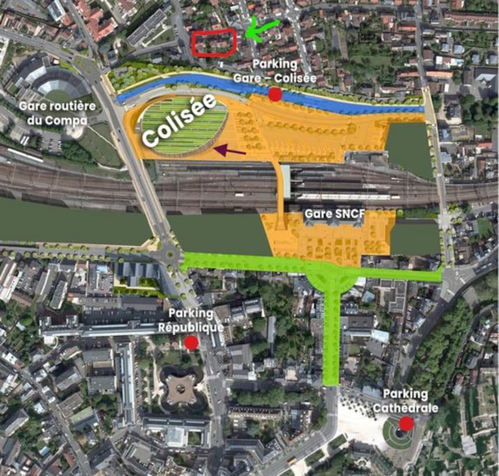 Studio 2 Chartres Gare Et Colisee A 100 M Dış mekan fotoğraf